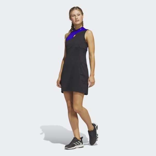 Robe De Golf à Couleurs Contrastées Ultimate365 Tour Noir Adidas