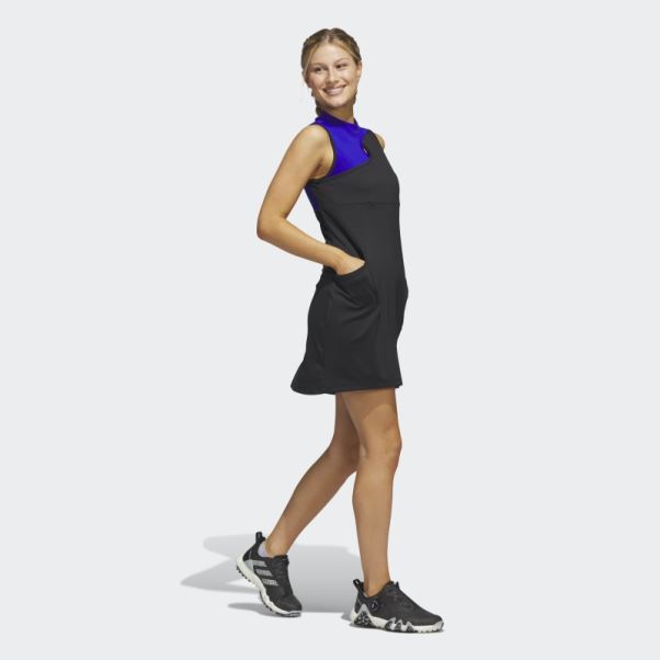 Robe De Golf à Couleurs Contrastées Ultimate365 Tour Noir Adidas