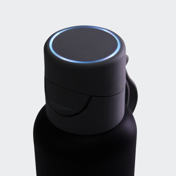 Bouteille Intelligente Adidas X Rebo Noir