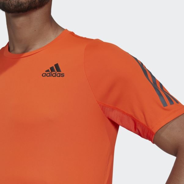 T-shirt De Course Adidas Run Icon Orange
