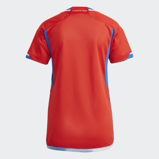 Maillot Domicile Chili 22 Adidas Rouge