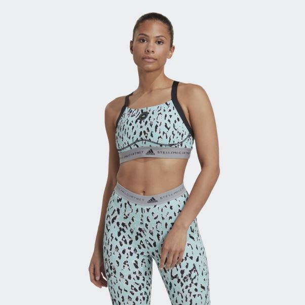 Splash Adidas By Stella Mccartney Truepurpose Soutien-gorge Imprimé à Maintien Moyen Mode
