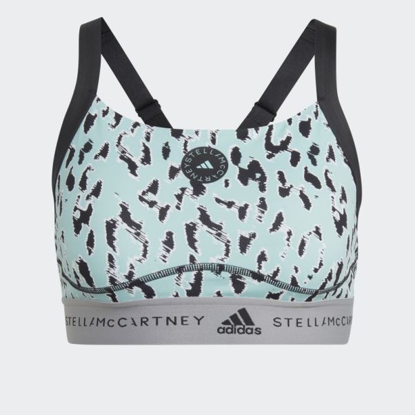 Splash Adidas By Stella Mccartney Truepurpose Soutien-gorge Imprimé à Maintien Moyen Mode