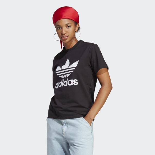 Adidas Adicolor Classics T-shirt Trèfle Noir