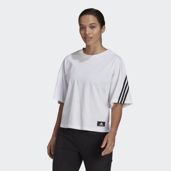 Adidas Sportswear Future Icons 3-stripes T-shirt Blanc Chaud