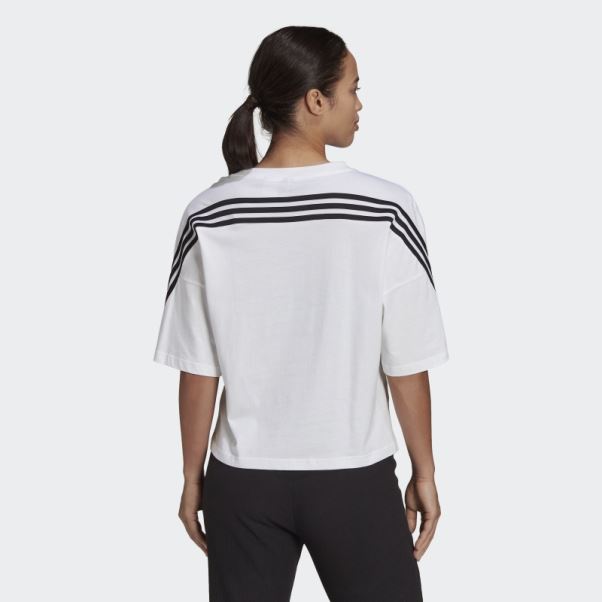 Adidas Sportswear Future Icons 3-stripes T-shirt Blanc Chaud