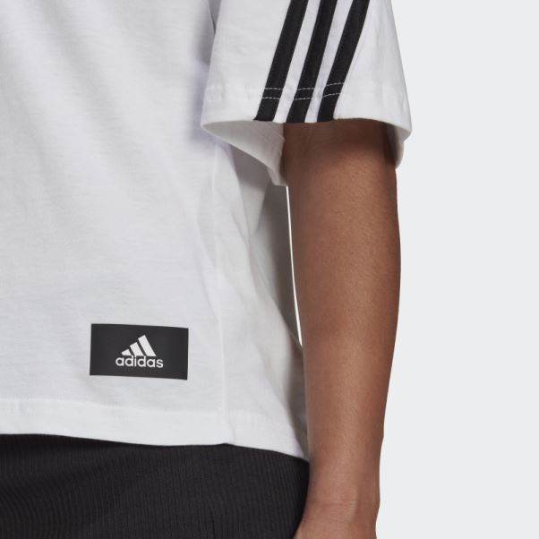 Adidas Sportswear Future Icons 3-stripes T-shirt Mode Blanc