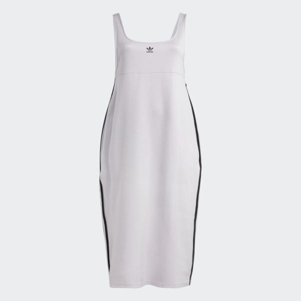 Jupe Longue Toujours Originale D'aube Argentée (taille Plus) Adidas