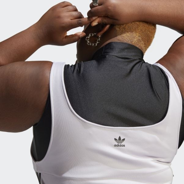Jupe Longue Toujours Originale D'aube Argentée (taille Plus) Adidas