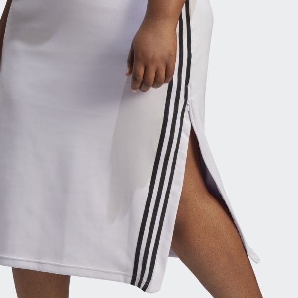 Jupe Longue Toujours Originale D'aube Argentée (taille Plus) Adidas
