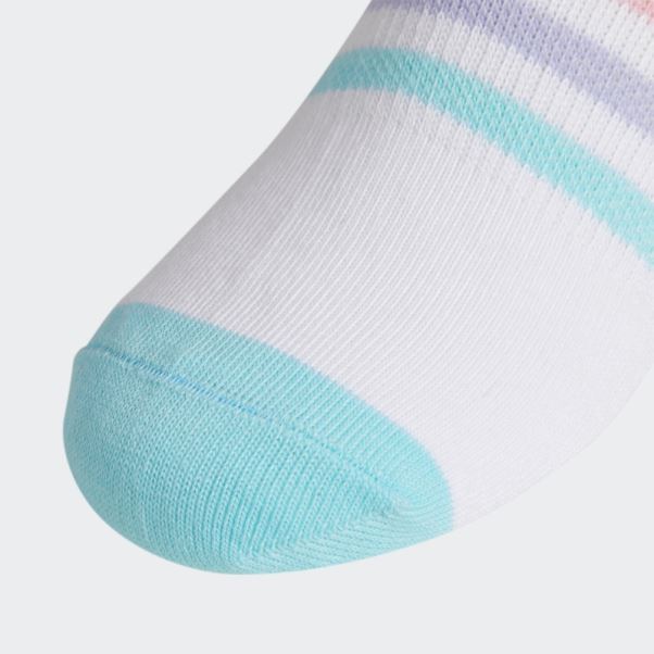 Chaussettes Invisibles Superlite 6 Paires Adidas Blanc Spécial