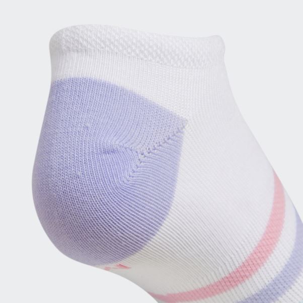 Chaussettes Invisibles Superlite 6 Paires Adidas Blanc Spécial
