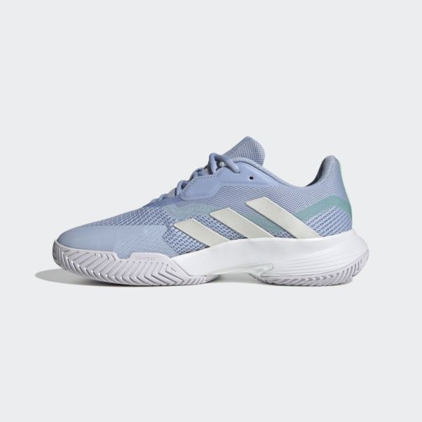 Adidas Aube Courtjam Control Chaussures De Tennis Bleu