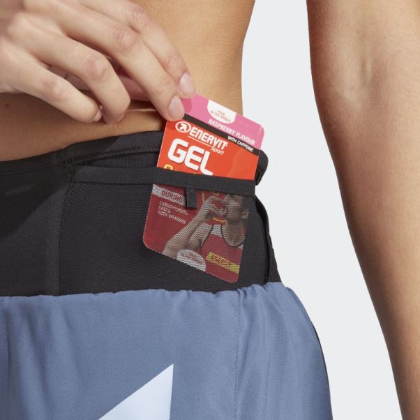 Short De Trail Running Terrex Agravic Acier Adidas