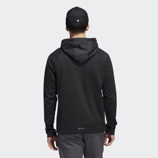 Sweat à Capuche Adidas 3-stripes Cold.rdy Noir