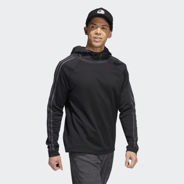 Sweat à Capuche Adidas 3-stripes Cold.rdy Noir