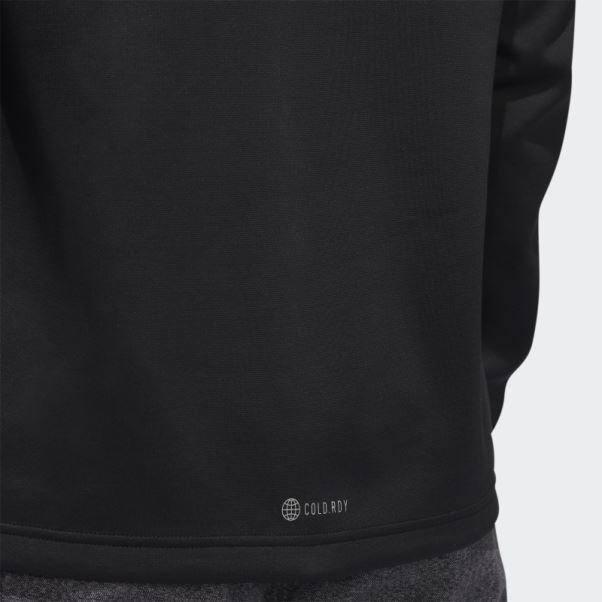 Sweat à Capuche Cold.rdy Noir à 3 Bandes Adidas