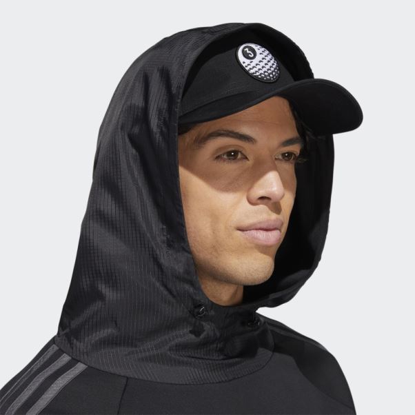 Sweat à Capuche Cold.rdy Noir à 3 Bandes Adidas