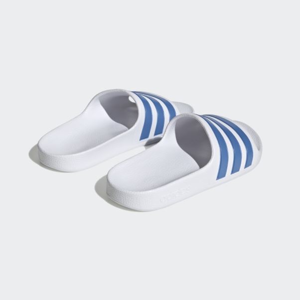 Adidas Adilette Aqua Slides Bleu Met