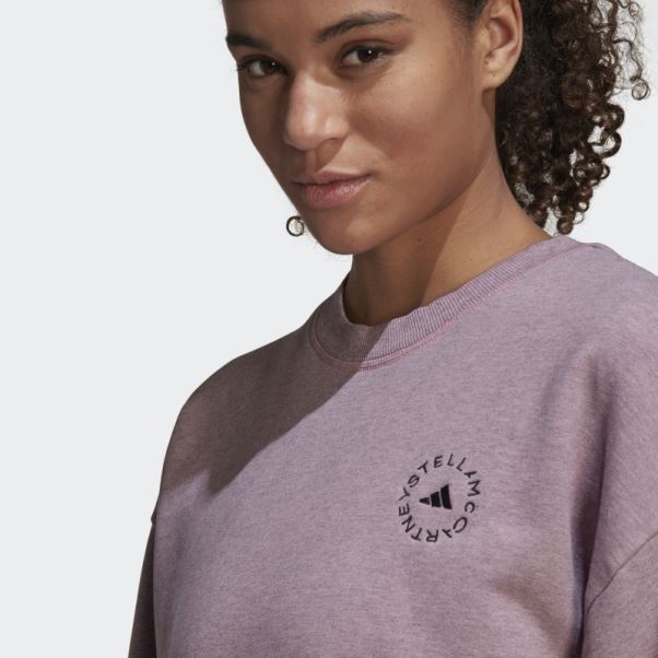 Sweat Adidas By Stella Mccartney Sportswear Rose Fashion