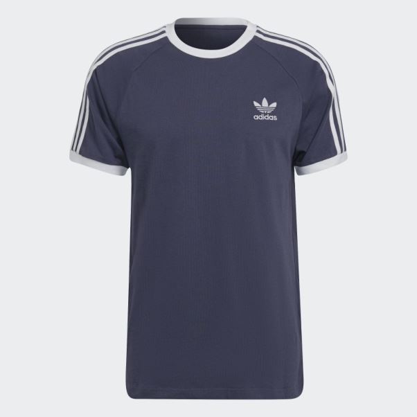 T-shirt à 3 Bandes Adicolor Classics Bleu Marine Adidas
