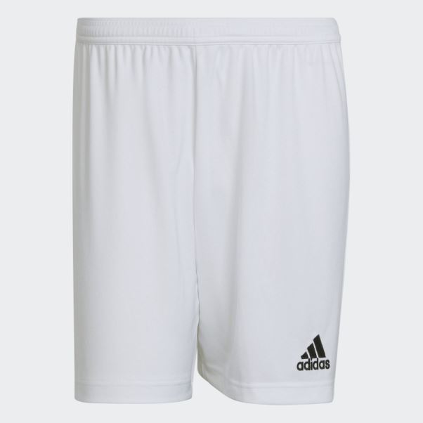 Entrada 22 Short Adidas Blanc