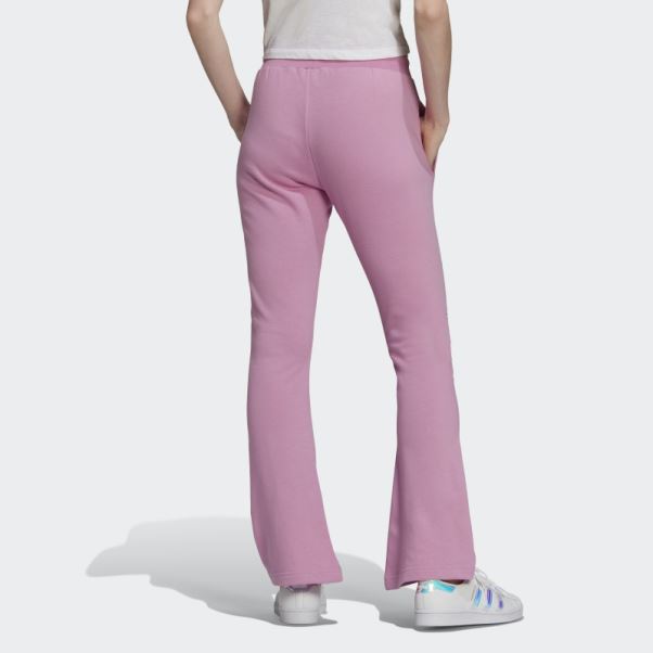 Adidas 2000 Luxe Pantalon De Survêtement à Ourlet Ouvert Orchid Fashion
