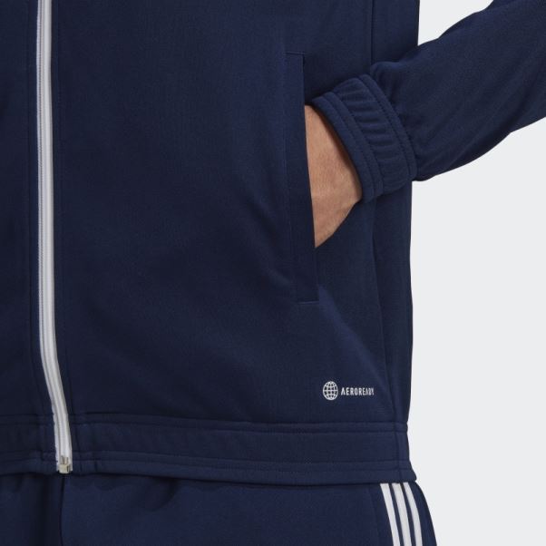 Entrada 22 Track Top Bleu Marine Adidas