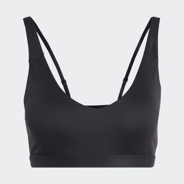 Adidas Soutien-gorge Léger D'entraînement Noir