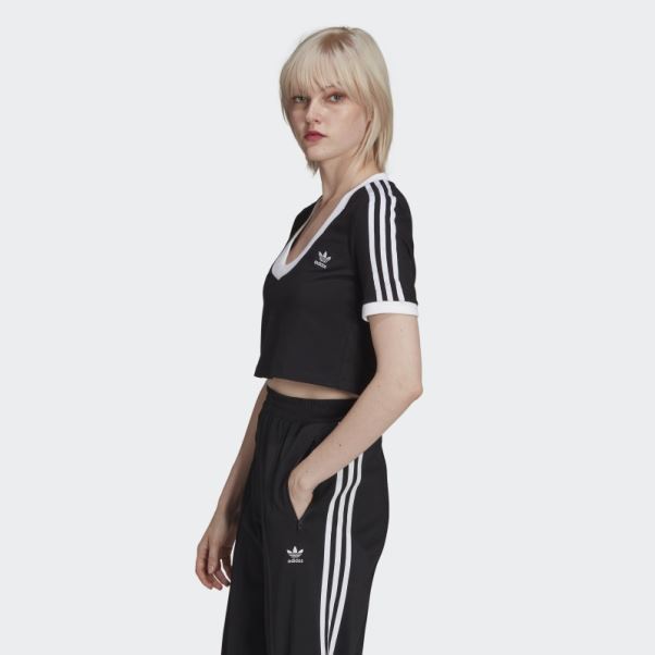 Adicolor Classics T-shirt Court Adidas Noir
