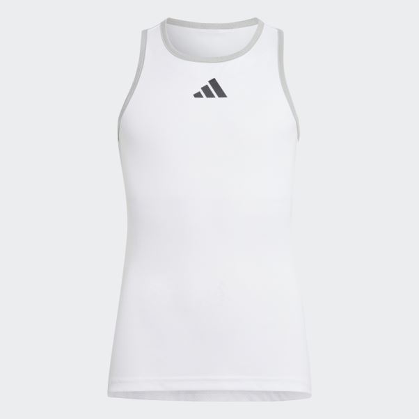 Débardeur Adidas Club Blanc