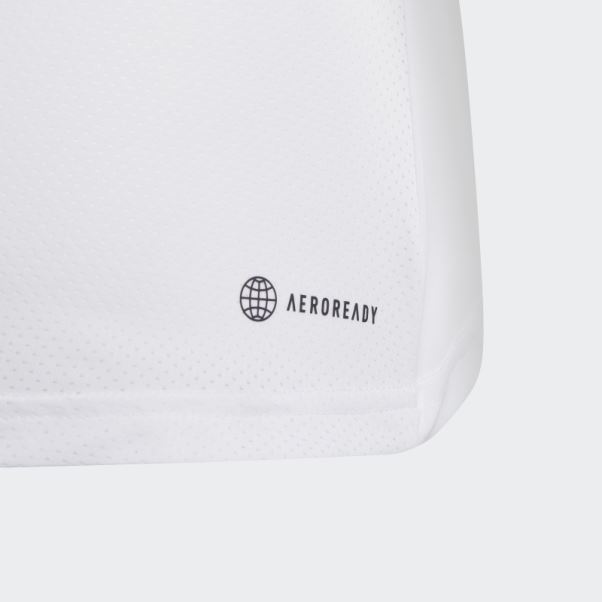 Débardeur Adidas Club Blanc