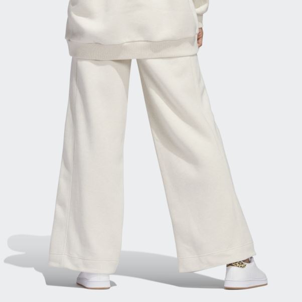 Pantalon Large En Polaire All Szn Ecru Tint Mel Adidas
