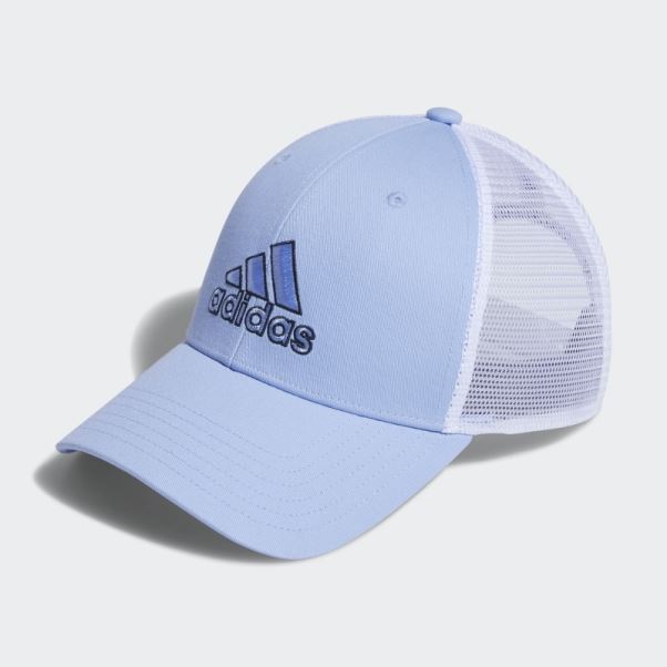 Casquette Snapback Maille Structurée Bleu Aube Adidas