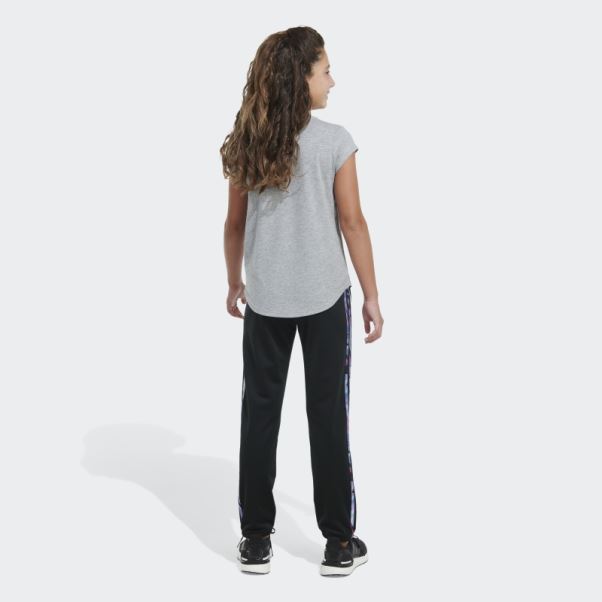 Pantalon De Survêtement En Tricot Noir Adidas Aop 3s