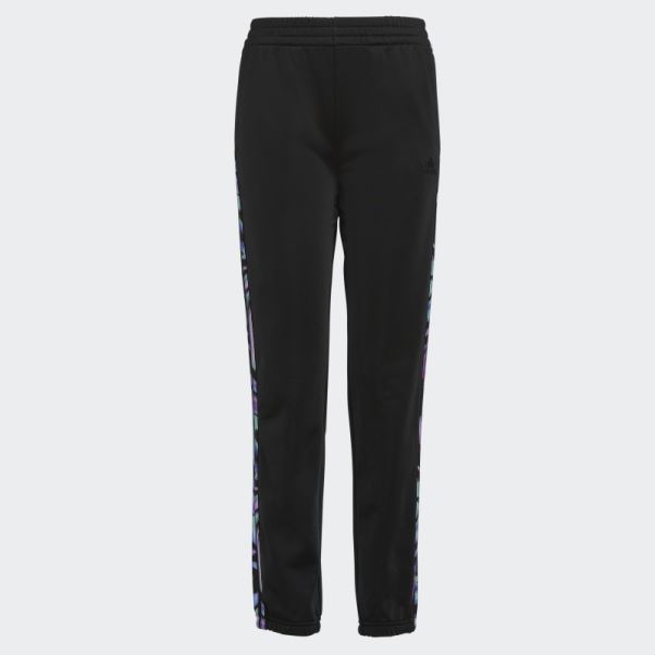 Pantalon De Survêtement En Tricot Noir Adidas Aop 3s