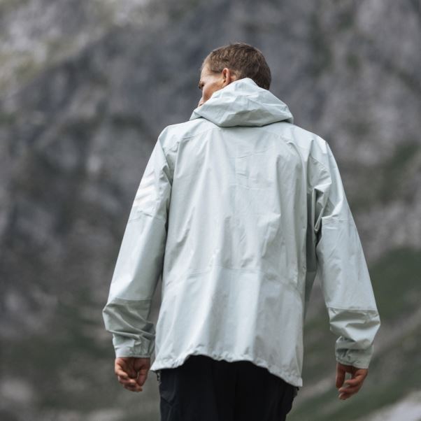 Veste De Randonnée Terrex Xploric Rain.rdy Adidas Vert