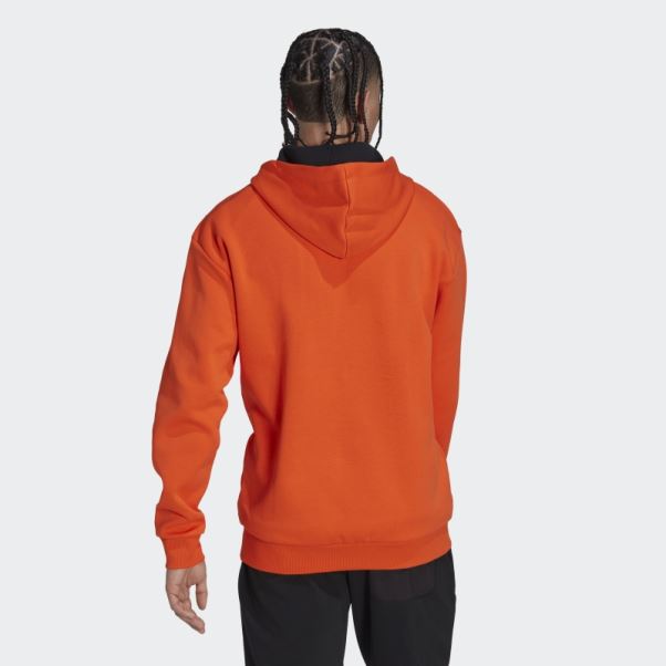 Sweat à Capuche Adidas Terrex Logo Orange