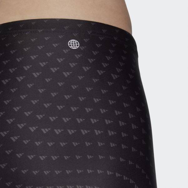Boxer De Bain Graphique Noir Adidas