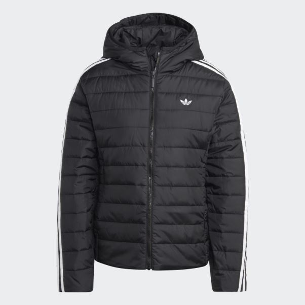 Veste Slim Premium à Capuche Noir Adidas