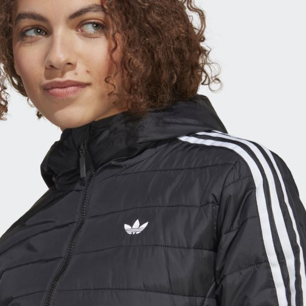 Veste Slim Premium à Capuche Noir Adidas