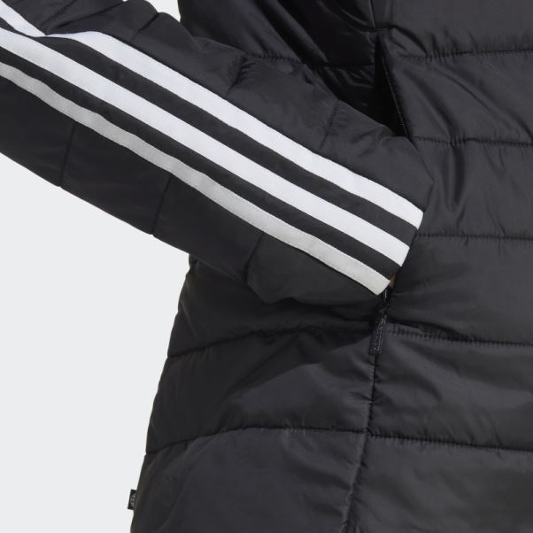 Adidas Veste Slim Premium Noire à Capuche