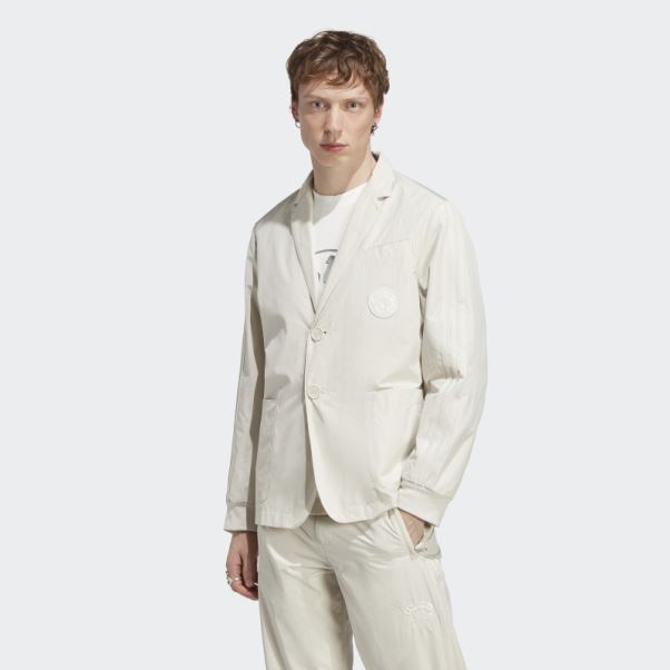 Bleu Version Club Blazer Aluminium Adidas