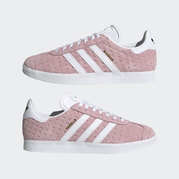 Gazelle Chaussures Rose Adidas