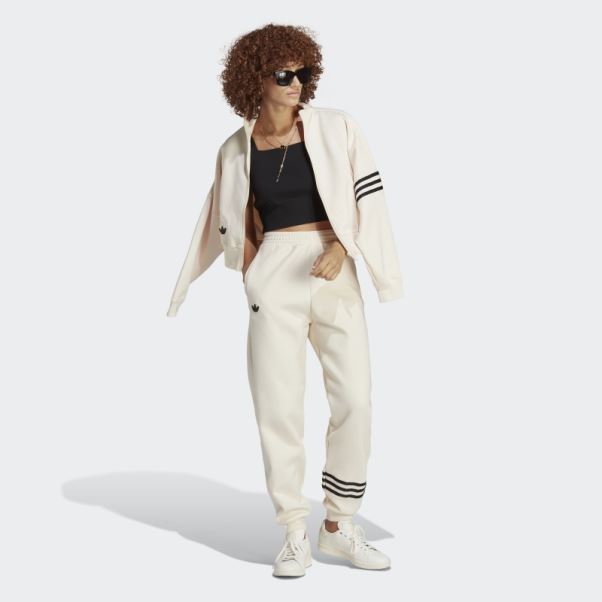 Pantalon De Jogging Adicolor Neuclassics Adidas Blanc