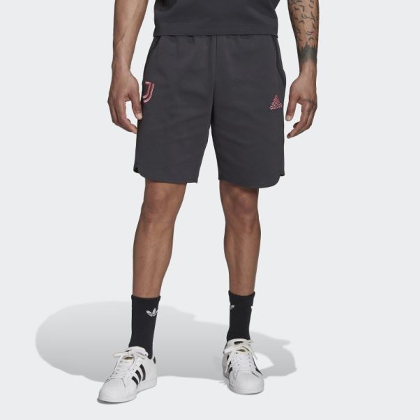 Short De Voyage Juventus En Carbone Adidas
