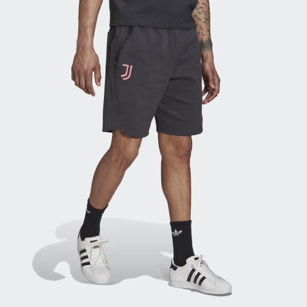 Short De Voyage Juventus En Carbone Adidas