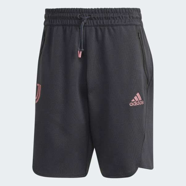 Short De Voyage Juventus En Carbone Adidas