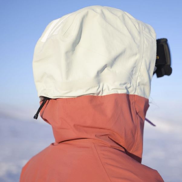 Veste De Snow En Nylon Post-consommation Terrex 3l Rouge Adidas