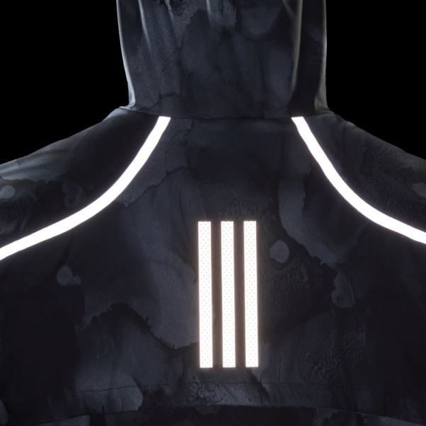 Veste Graphique Marathon Rapide Adidas Noir